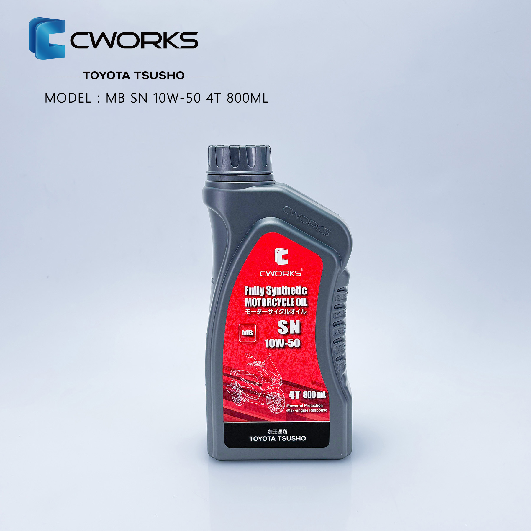 SN 10W50 MB 4T 800ML